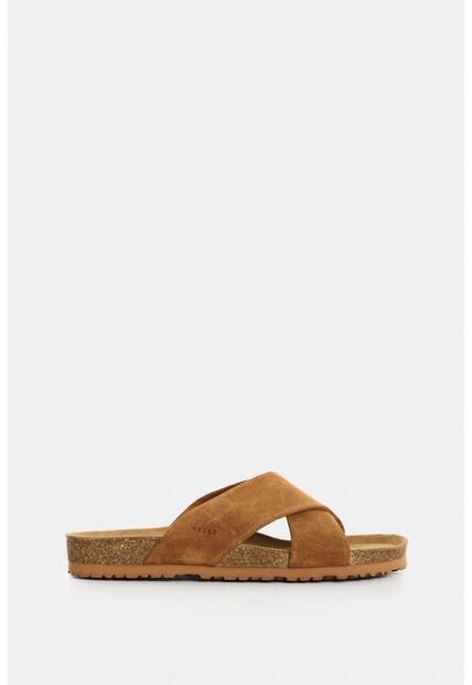 Sandalia De Cuero Carnaza Para Hombre Duna Sandalia De Cuero Carnaza Para Hombre Duna Miel 40 VÉLEZ