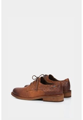 Zapatos Cordón Randy De Cuero Para Mujer Grabados Miel Zapatos Cordón Randy De Cuero Para Mujer Grabados Miel 35 VÉLEZ