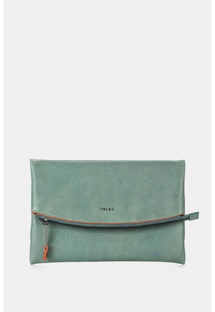 Cosmetiquera Borneo De Cuero Para Mujer Cosmetiquera Borneo De Cuero Para Mujer Agua Marina Vélez