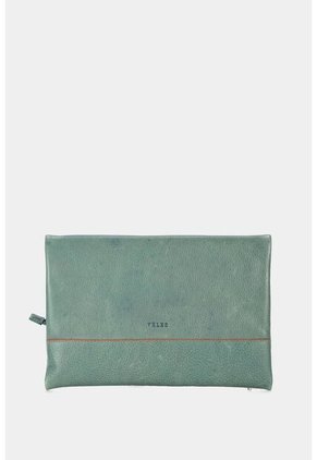 Cosmetiquera Borneo De Cuero Para Mujer Cosmetiquera Borneo De Cuero Para Mujer Agua Marina Vélez