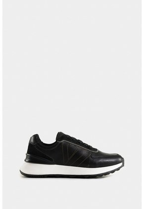 Tenis Australis De Cuero Y Carnaza Para Mujer Silueta Deportiva Tenis Australis De Cuero Y Carnaza Para Mujer Silueta Deportiva Negro 38 VÉLEZ