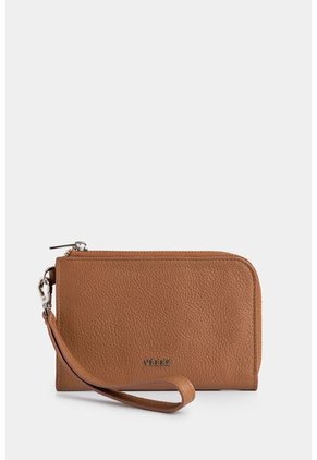 Billetera De Cuero Para Mujer Holi Billetera De Cuero Para Mujer Holi Miel VÉLEZ