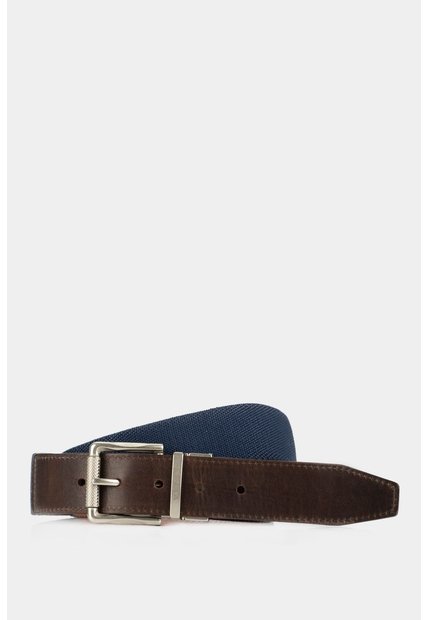 Cinturón Doble Faz En Reata Para Hombre Maqui Azul Oscuro Cinturón Doble Faz En Reata Para Hombre Maqui Azul Oscuro 32 VÉLEZ