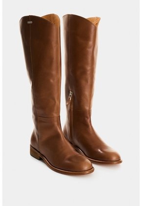 Botas De Cuero Para Mujer Kalahari Botas De Cuero Para Mujer Kalahari Miel 41 VÉLEZ