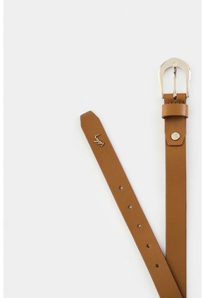 Cinturón Unifaz De Cuero Folia Para Mujer Dunas Cinturón Unifaz De Cuero Folia Para Mujer Dunas Miel L VÉLEZ