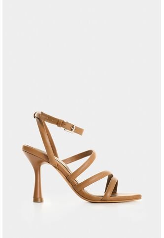 Sandalia Tacón Thaila De Cuero Para Mujer Dima Ovalada Sandalia Tacón Thaila De Cuero Para Mujer Dima Ovalada Miel 37 VÉLEZ Vélez