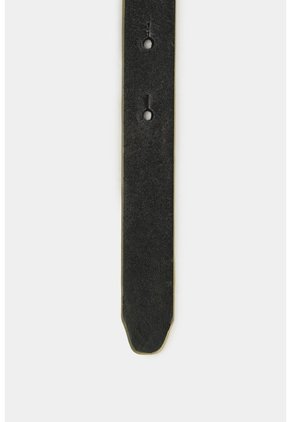 Cinturón Unifaz Monograma De Cuero Para Mujer Chapa VZ Cinturón Unifaz Monograma De Cuero Para Mujer Chapa VZ Negro S VÉLEZ