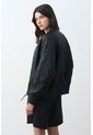 Bomber De Cuero Repujado Para Mujer Sira Bomber De Cuero Repujado Para Mujer Sira Negro S VÉLEZ de Vélez