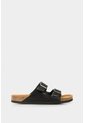 Sandalia Plana De Cuero Vintage Sandalia Plana De Cuero Vintage Negro 42 VÉLEZ de Vélez