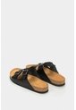 Sandalia Plana De Cuero Vintage Sandalia Plana De Cuero Vintage Negro 42 VÉLEZ de Vélez