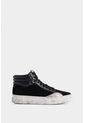 Tenis Bota Alena De Cuero Para Mujer Detalle Brillo Tenis Bota Alena De Cuero Para Mujer Detalle Brillo Negro 36 VÉLEZ de Vélez