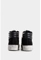 Tenis Bota Alena De Cuero Para Mujer Detalle Brillo Tenis Bota Alena De Cuero Para Mujer Detalle Brillo Negro 36 VÉLEZ de Vélez