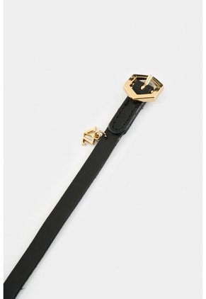 Manilla De Cuero Para Mujer Hexágono Manilla De Cuero Para Mujer Hexágono Negro VÉLEZ