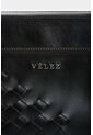 Bandolera De Cuero Con Detalle Tejido Para Hombre Kansas 2.0 Bandolera De Cuero Con Detalle Tejido Para Hombre Kansas 2.0 Negro VÉLEZ de Vélez