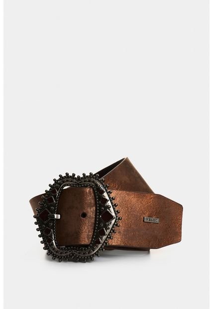 Fajón Unifaz Orión De Cuero Folia Para Mujer Hebilla Boho Fajón Unifaz Orión De Cuero Folia Para Mujer Hebilla Boho Bronce L Vélez