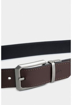 Cinturón Doble Faz Igor De Cuero Para Hombre Punta Lanza Cinturón Doble Faz Igor De Cuero Para Hombre Punta Lanza Combinado 30 VÉLEZ