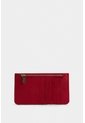 Porta Tarjetas Ava De Cuero Para Mujer Detalle Jacquard Porta Tarjetas Ava De Cuero Para Mujer Detalle Jacquard Rojo VÉLEZ de Vélez