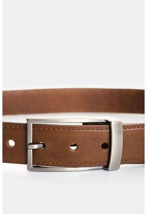 Cinturón Unifaz De Cuero Para Hombre Sand Cinturón Unifaz De Cuero Para Hombre Sand Miel 40 VÉLEZ