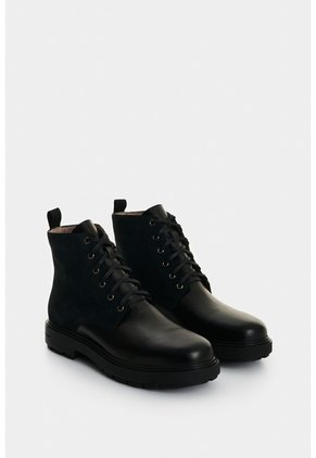 Bota De Cuero Para Hombre Alameda Bota De Cuero Para Hombre Alameda Negro 41 VÉLEZ