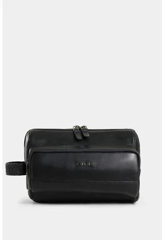 Organizador De Viaje Alessio De Cuero Para Hombre Manija Trenzada Organizador De Viaje Alessio De Cuero Para Hombre Manija Trenzada Negro VÉLEZ Vélez