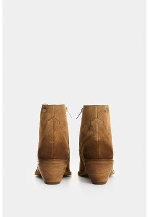 Botines En Gamuza Para Mujer Miski Botines En Gamuza Para Mujer Miski Arena 34 VÉLEZ