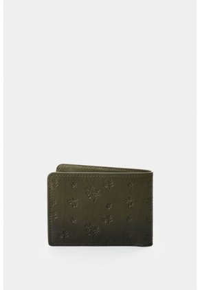 Billetera De Cuero Para Hombre Ray Billetera De Cuero Para Hombre Ray Verde Oliva VÉLEZ