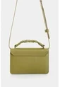 Manos Libres Mini Garniel En Cuero Para Mujer Manos Libres Mini Garniel En Cuero Para Mujer Verde Oliva VÉLEZ de Vélez