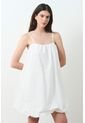 Vestido Corto Bloom Destellos Vestido Corto Bloom Destellos Blanco 14 VÉLEZ de Vélez