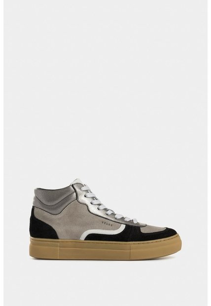 Tenis Tipo Bota Magena De Cuero Para Mujer Acabado Vintage Tenis Tipo Bota Magena De Cuero Para Mujer Acabado Vintage Negro 39 VÉLEZ