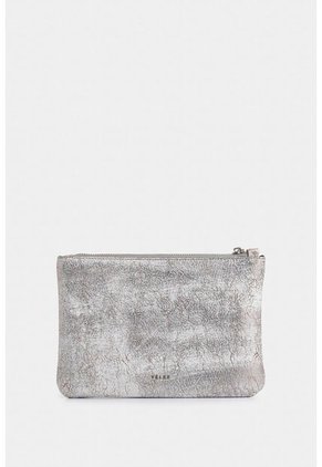 Cosmetiquera Arándano De Cuero Folia Para Mujer Doble Bolsillo Cosmetiquera Arándano De Cuero Folia Para Mujer Doble Bolsillo Plata VÉLEZ