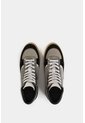 Tenis Tipo Bota Magena De Cuero Para Mujer Acabado Vintage Tenis Tipo Bota Magena De Cuero Para Mujer Acabado Vintage Negro 39 VÉLEZ de Vélez