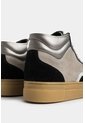 Tenis Tipo Bota Magena De Cuero Para Mujer Acabado Vintage Tenis Tipo Bota Magena De Cuero Para Mujer Acabado Vintage Negro 39 VÉLEZ de Vélez