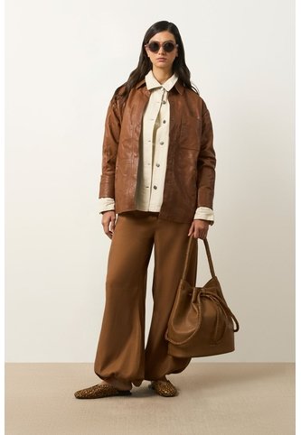 Pantalón Bota Englobada De Tejido Plano Para Mujer Arizona Pantalón Bota Englobada De Tejido Plano Para Mujer Arizona Miel 14 VÉLEZ Vélez