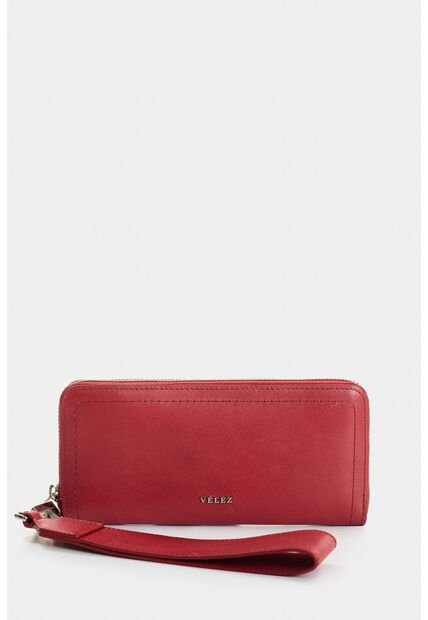 Billetera Porta Chequera De Cuero Para Mujer Arezzo Billetera Porta Chequera De Cuero Para Mujer Arezzo Rojo VÉLEZ