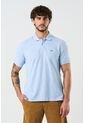 Polo Manga Corta Essential Para Hombre Textura Polo Manga Corta Essential Para Hombre Textura Azul Claro XS VÉLEZ de Vélez