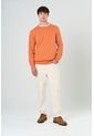 Sweater Tejido En Algodón Para Hombre Manga Ranglan Sweater Tejido En Algodón Para Hombre Manga Ranglan Naranja S VÉLEZ de Vélez