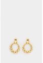 Aretes Metálicos Encore Aretes Metálicos Encore Dorado VÉLEZ de Vélez