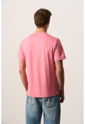 Camiseta En Algodón Para Hombre Arizona 2.0 Camiseta En Algodón Para Hombre Arizona 2.0 Coral XXL VÉLEZ