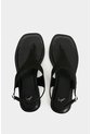 Sandalia Plana En Cuero Para Mujer Cienaga Sandalia Plana En Cuero Para Mujer Cienaga Negro 36 VÉLEZ de Vélez