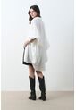 Vestido Sereno Para Mujer Manga Murciélago Vestido Sereno Para Mujer Manga Murciélago Crema 10 VÉLEZ de Vélez