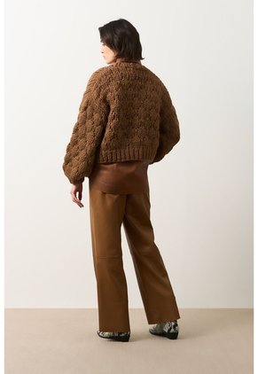 Cardigan Tejido Para Mujer Luzia Cardigan Tejido Para Mujer Luzia Miel M VÉLEZ