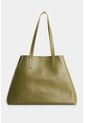 Shopping En Cuero Para Mujer Waira Shopping En Cuero Para Mujer Waira Verde Oliva VÉLEZ de Vélez