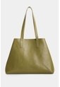 Shopping En Cuero Para Mujer Waira Shopping En Cuero Para Mujer Waira Verde Oliva VÉLEZ de Vélez