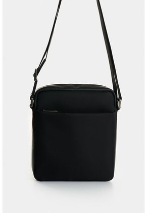 Manos Libres De Cuero Y Lona Para Hombre Solaris Manos Libres De Cuero Y Lona Para Hombre Solaris Negro VÉLEZ