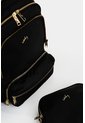 Morral Tamar En Lona Para Mujer Multifuncional Morral Tamar En Lona Para Mujer Multifuncional Negro VÉLEZ de Vélez
