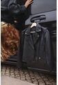 Chaqueta Claire Tejida De Cuero Para Mujer Silueta Biker Chaqueta Claire Tejida De Cuero Para Mujer Silueta Biker Negro S VÉLEZ de Vélez