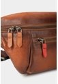 Riñonera Tivoli De Cuero Para Hombre Reata En Nylon Miel Riñonera Tivoli De Cuero Para Hombre Reata En Nylon Miel VÉLEZ de Vélez