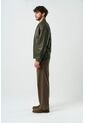 Chaqueta Bomber De Cuero Para Hombre Meridian Chaqueta Bomber De Cuero Para Hombre Meridian Verde Oliva M VÉLEZ de Vélez