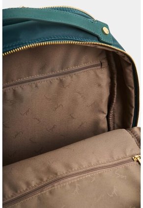 Morral Púrpura En Lona Para Mujer Casual Morral Púrpura En Lona Para Mujer Casual Agua Marina VÉLEZ