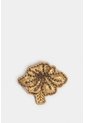 Pin Flor Bordado Para Mujer Sobre Textil Pin Flor Bordado Para Mujer Sobre Textil Dorado VÉLEZ de Vélez
